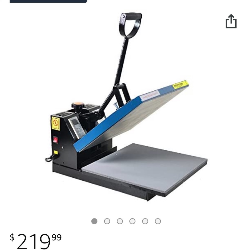 COPY - Fancierstudio Power Heat press Digital 15 x 15